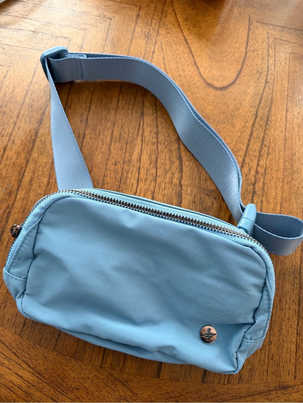 Light Blue Crossbody Fanny Pack